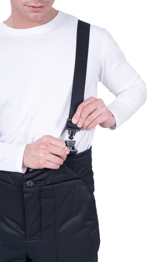 Брюки мужские ЗАЩИТА от пониженных температур воздуха, механических воздействий и ОПЗ, черные Брю 400