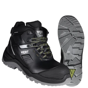Ботинки VERT (VERT 3002) с КП и КС нат.мех, кожаные ПУ/ТПУ