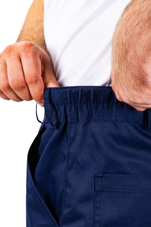 Костюм мужской ДЮРАБЛ от механических воздействий и ОПЗ (куртка, брюки), синий Кос 834