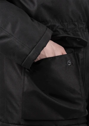 Куртка мужская ФОРПОСТ зимняя для защиты от пониженных температур механических воздействий и ОПЗ, черная