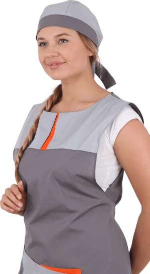 Униформа ГРАНЬ, серый-оранжевый Кос 867