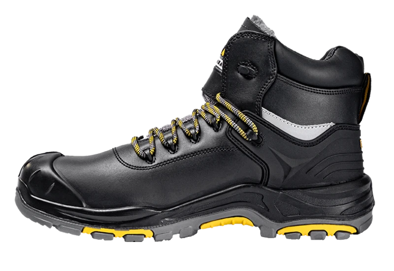 Ботинки iForm® ORIGINAL (ОРИДЖИНАЛ) с КП и КС шерст. мех, кожаные ПУ/нитрил