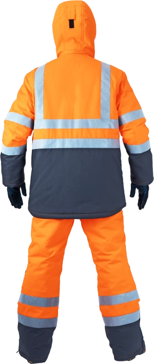 Костюм РЕФЛЕКТ-2 зимний, Со - 3-й класс защиты, Тнв - 4-й класс защ, флуоресцентный оранжевый-серый Кос 759