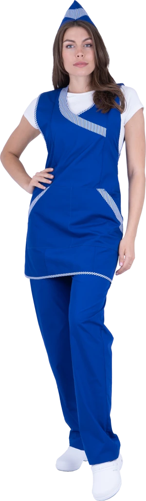 Униформа ВИКТОРИЯ, василёк Кос 826
