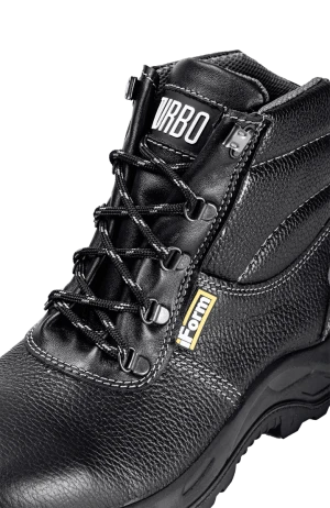 Ботинки TURBO с КП, хромовые ПУ/нитрил (Бот.113)