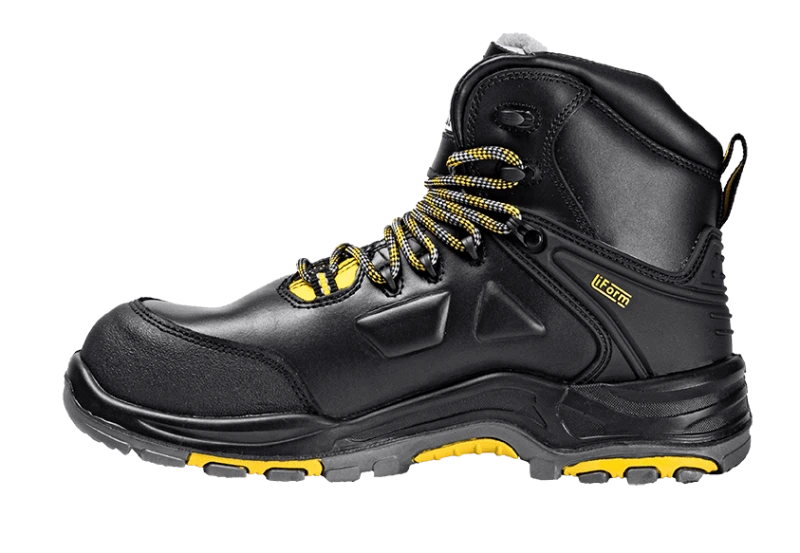 Ботинки iForm® ORIGINAL DIAMOND GRIP (ОРИДЖИНАЛ ДАЙМОНД ГРИП) с КП и КС нат мех., кожаные ПУ/нитрил