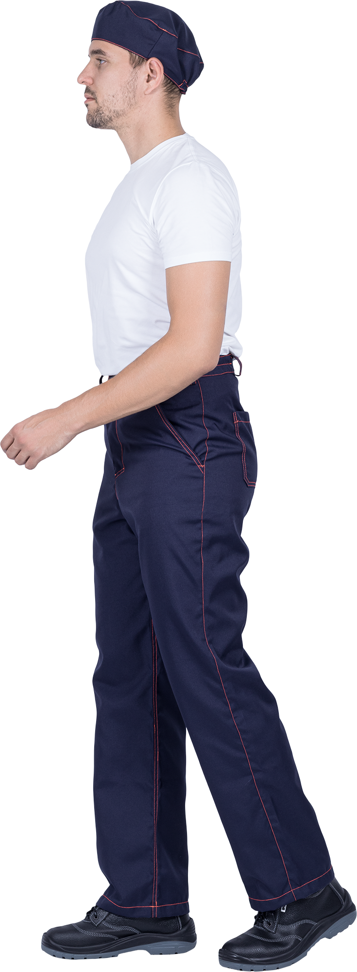 Костюм мужской ХИМОС (куртка, брюки, берет) от растворов кислот и щелочей, механических воздействий