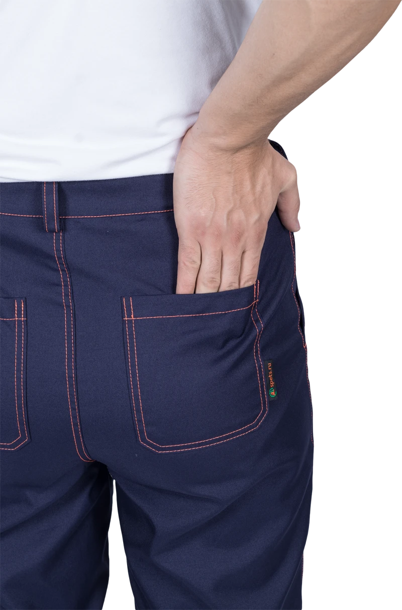 Костюм мужской ХИМОС (куртка, брюки, берет) от растворов кислот и щелочей, механических воздействий