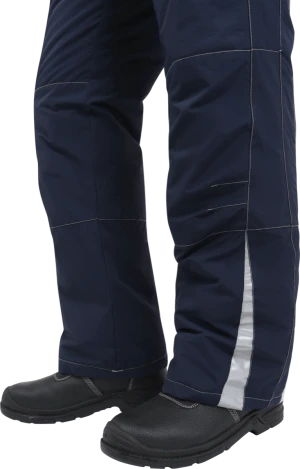 Куртка мужская ХАЙ-ТЕК от пониженных температур воздуха и ветра, механических воздействий и ОПЗ, синий/бежевый Кур 323